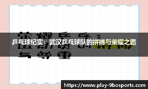 乒乓球纪实：武汉乒乓球队的拼搏与荣耀之路